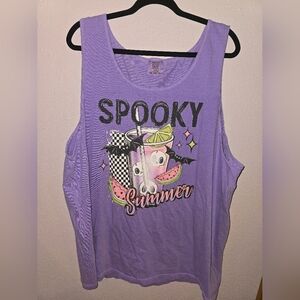 Comfort Colors Purple Tank Top